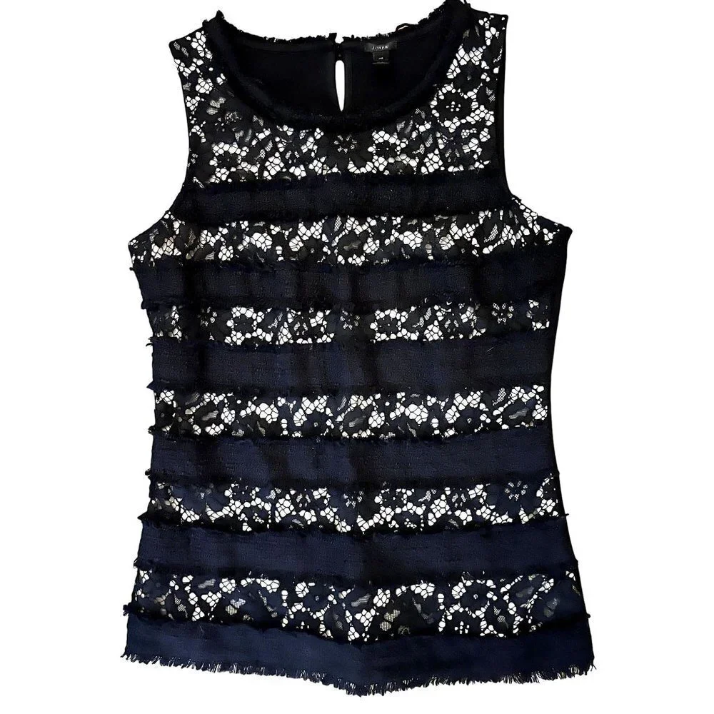 J.Crew Fitted Top Night Out XS